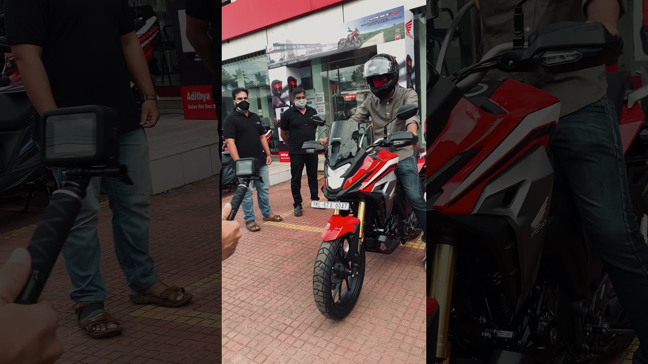 Honda cb200x First delivery in calicut 