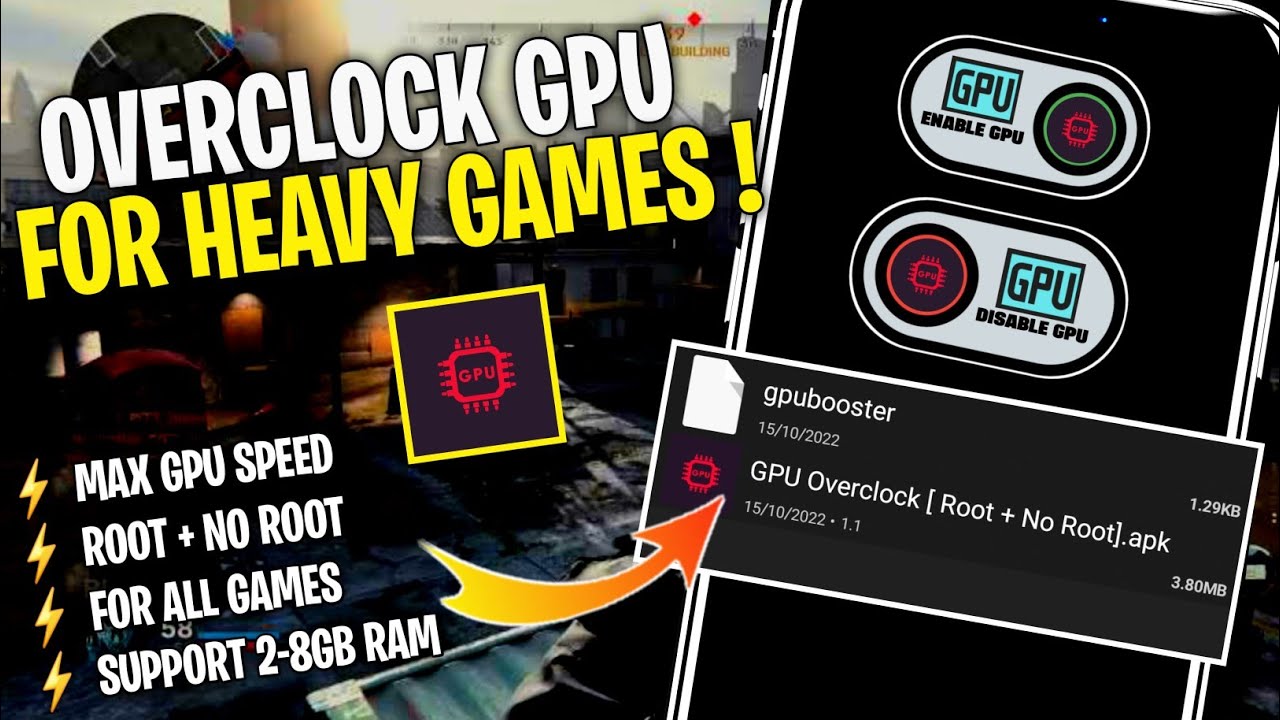 Экстремальный FPS GPU | Как разогнать видеокарту без Root | Повышение игровой производительности ...