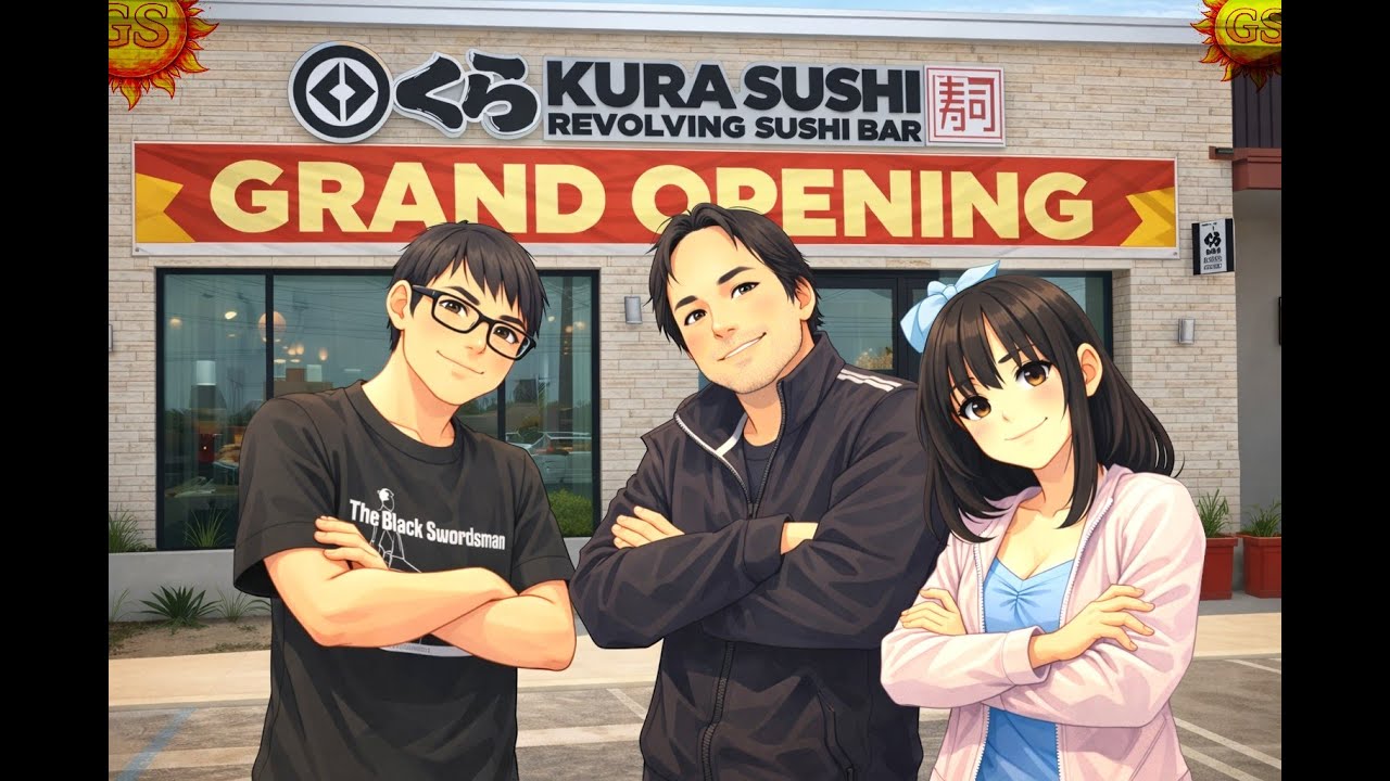 Kura Sushi Pflugerville Grand Opening | Revolving Sushi Event, Free T-Shirts & Foodie Meetup #sushi