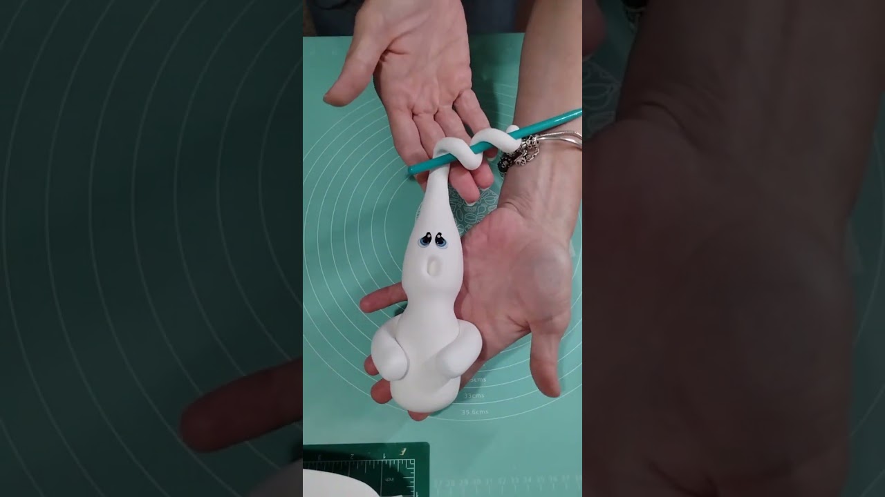Air dry clay ghost cutie!