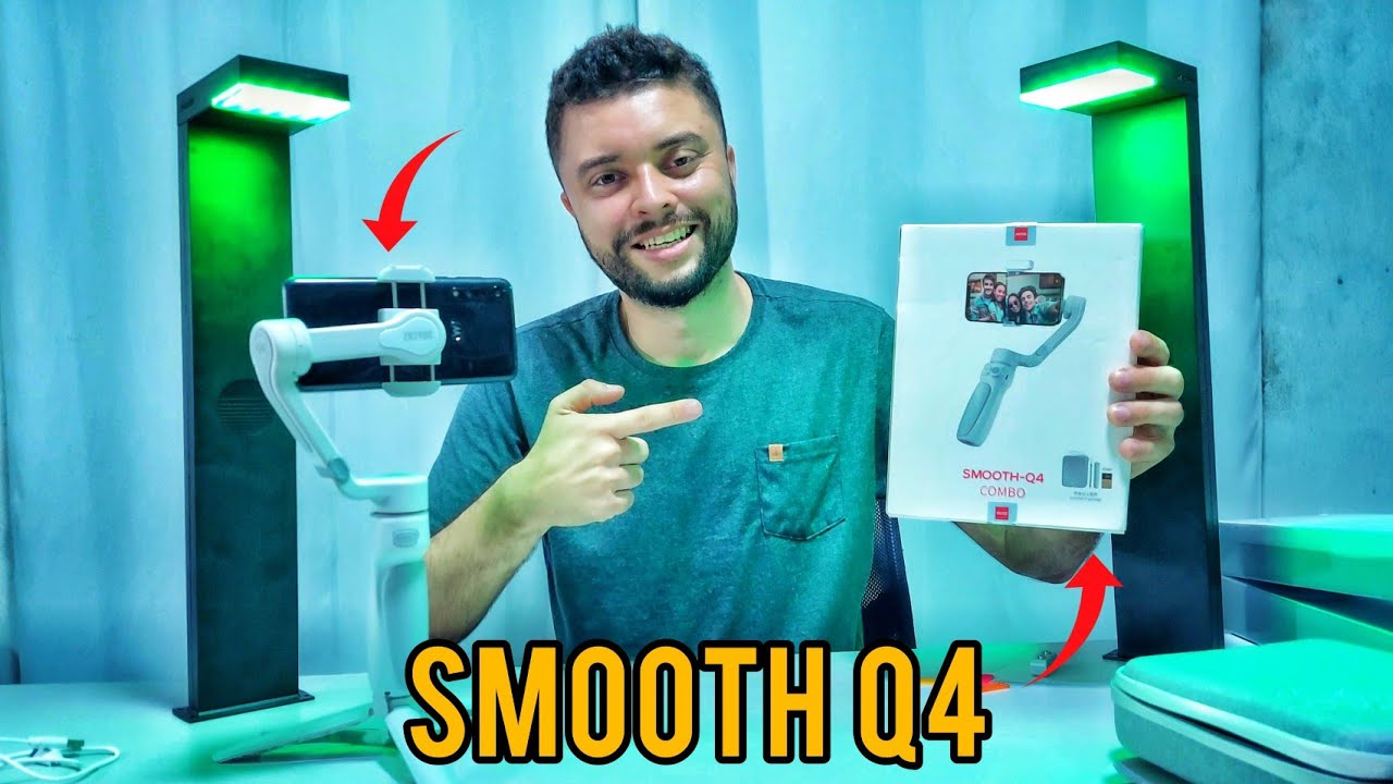 ZHIYUN SMOOTH Q4 COMBO - UNBOXING E TESTE