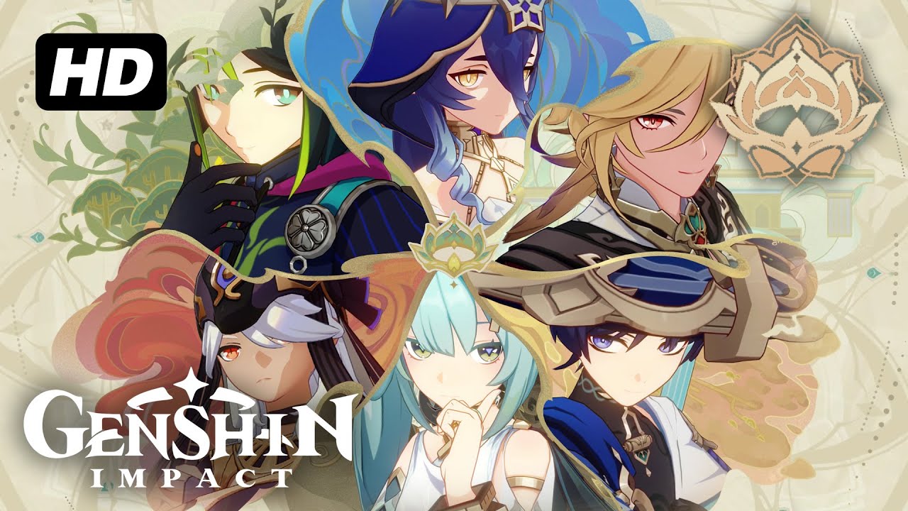 HD Genshin Impact 3.6 Event Story Quest: A Parade Of Providence - All Cutscenes (Japanese Dub)