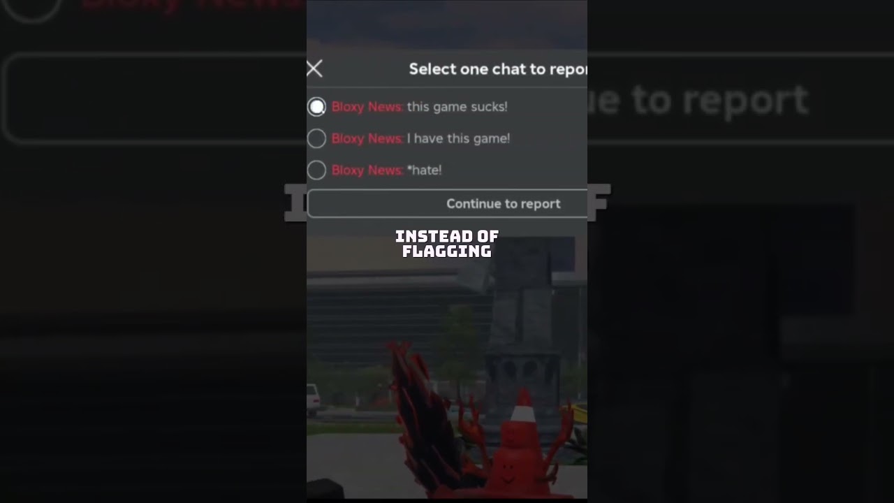 🔥 New Roblox Chat Reporting Feature! Keep Roblox Safe! 💬🚨