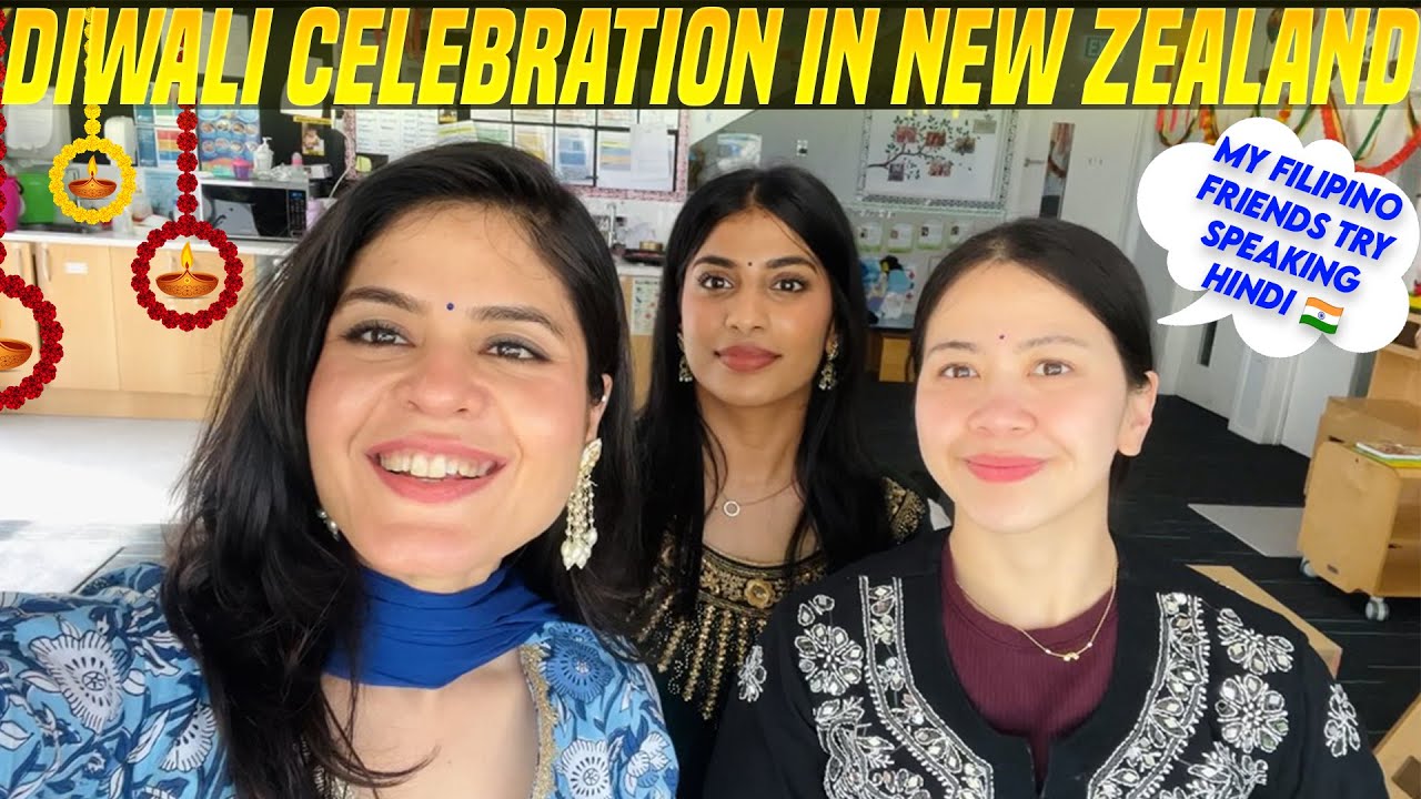 Diwali Celebration in New Zealand | Life as an Indian | Work Culture | Indian Vlogger in New Zealand
