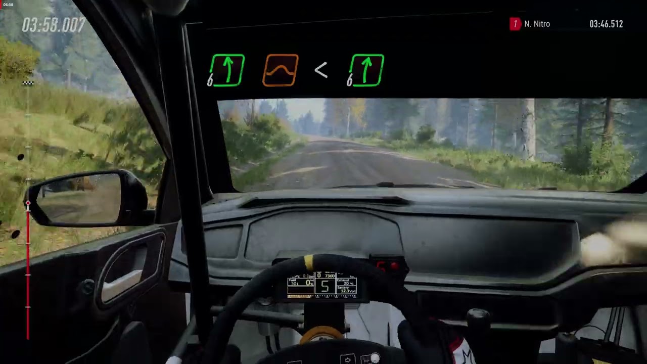 DiRT Rally 2 0 2026 01 28 Weekly Finland R5 Finland Part 1.Cockpit view.PS 5 controller in PC 4K.