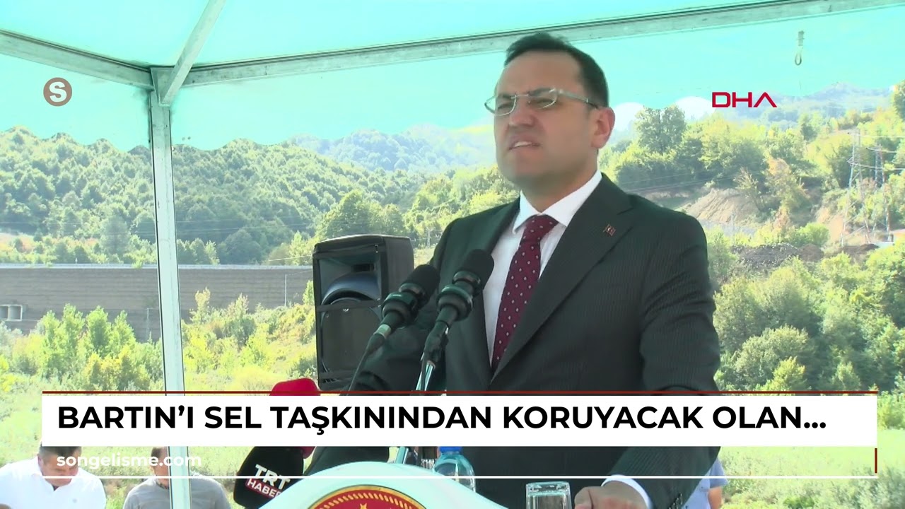 Bartın’ı sel taşkınından koruyacak olan Kozcağız Barajı su tutmaya başladı