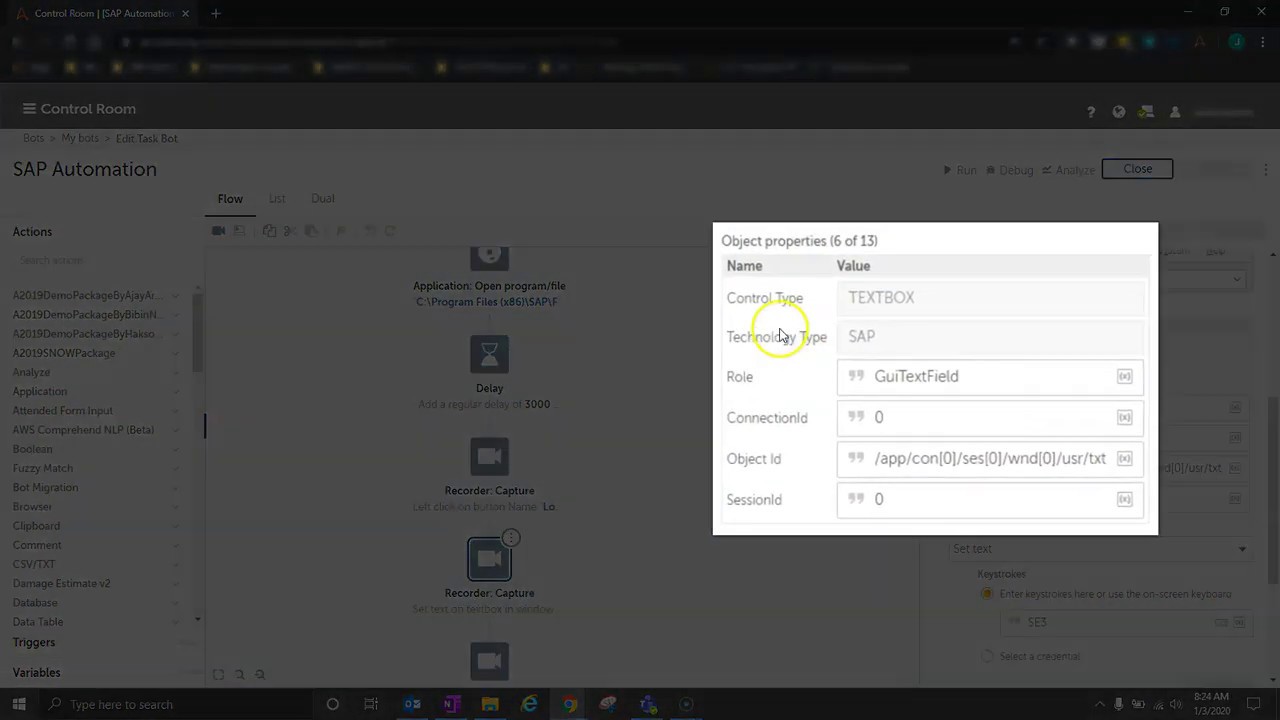 Automation Anywhere A2019 (RPA) - How to Automate SAP