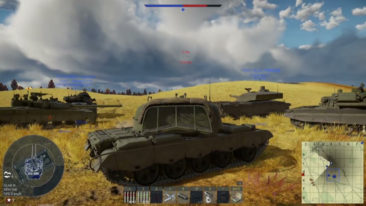 War Thunder: Ground Assault Ardennes WZ305 SPAAG
