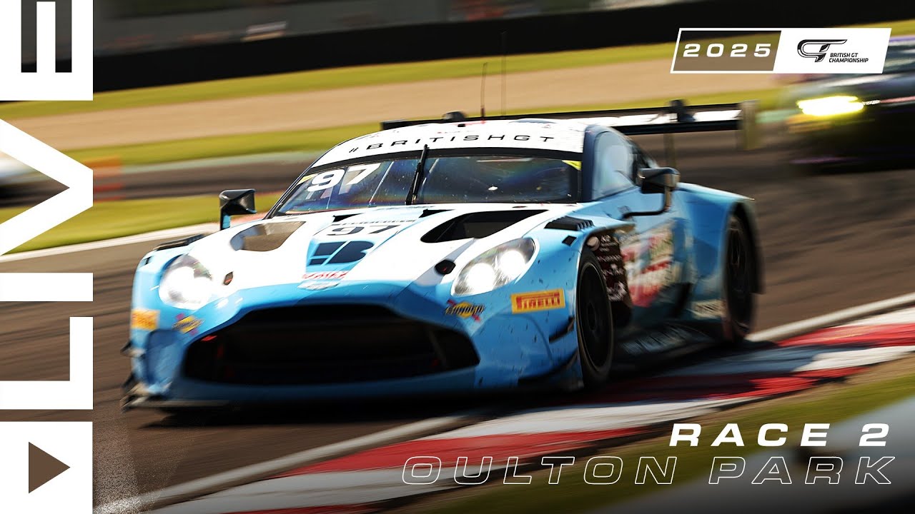 LIVE | Race 2 | Oulton Park | British GT 2025