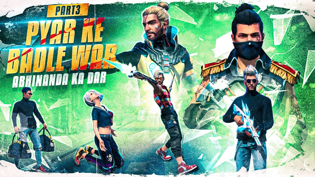 PYAR KE BADLE WAR 💔|| Part-3 || Abhinanda ka Dar 🔥 || FREE FIRE SHORT LOVE STORY || RISHI GAMING