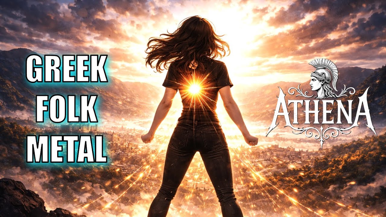 Φώναξε! [Scream!] - ATHENA | Greek Folk Music | Symphonic Metal | Deathcore | AI Gen