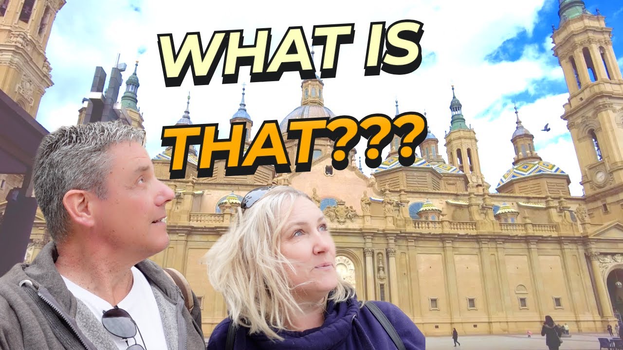 What is that?!?!?    Zaragoza- MOTORHOME trip to Spain