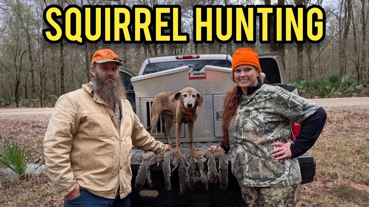 Squirrel Hunting With Dogs Gets WILD & A LOUISIANA Tree Rat, HOMEMADE Gumbo!!! (Catch*Clean*Cook)