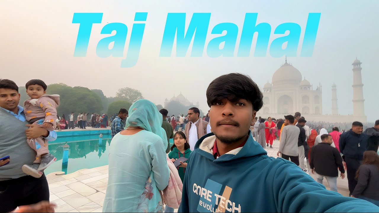Taj Mahal Pahuch Gaye 😍