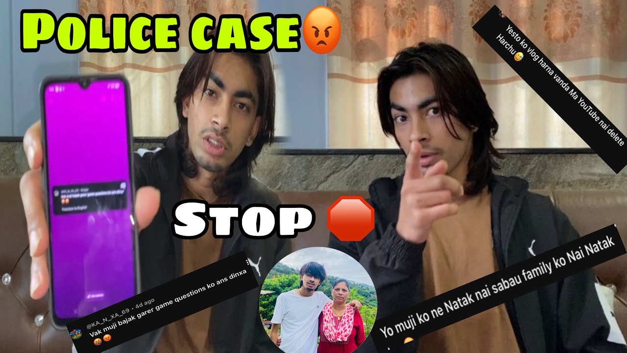 Dhamki ko karad lae mummy lae YouTube xodhnu vaiyo😔Xito police case gardai xam😡please stop 🛑 