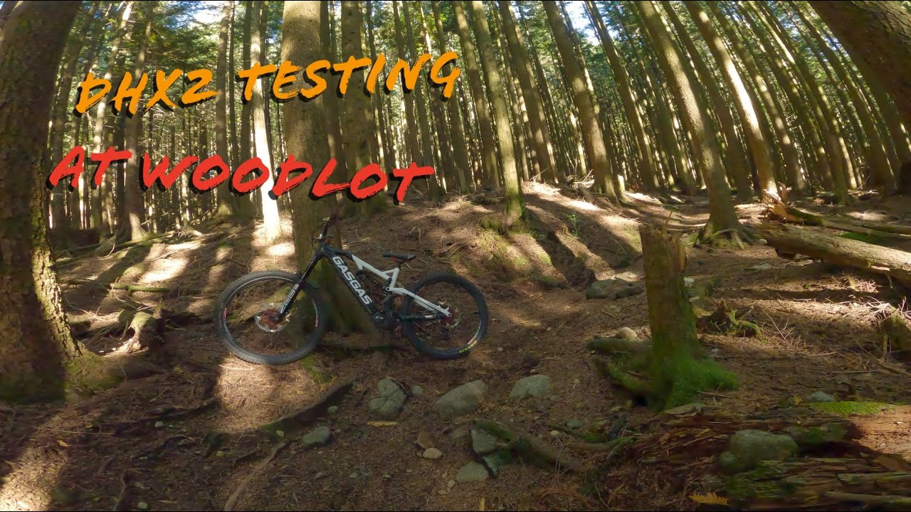 DHX2 Testing At Woodlot Mountain Biking