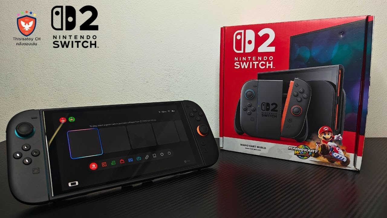 แกะกล่องเกมส์!! Nintendo Switch 2 ศูนย์ไทย! ได้อะไรมาบ้างนะ? [EP.426]