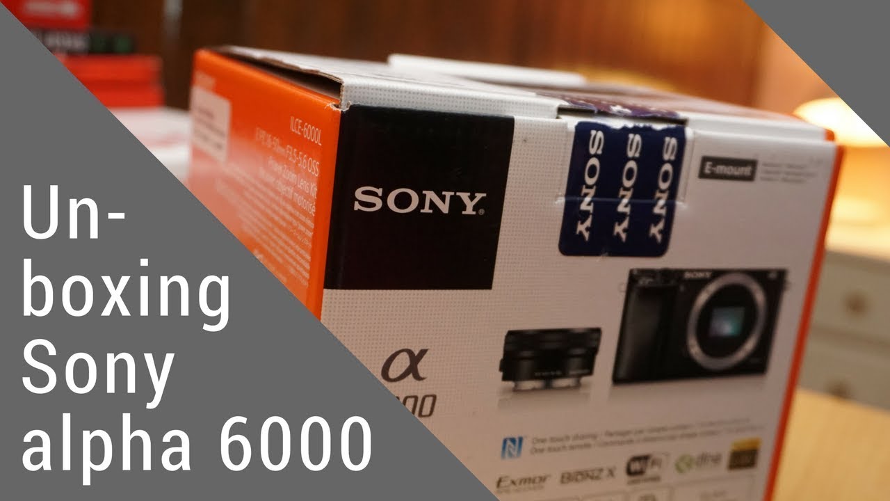 Unboxing de la cámara Sony a6000 | En Español