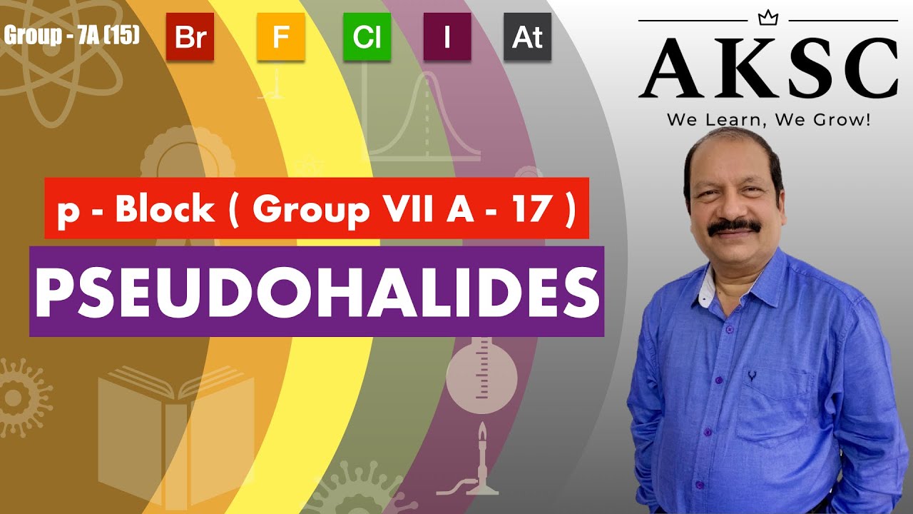 20. Pseudohalides   | AKSC | NEET, JEE