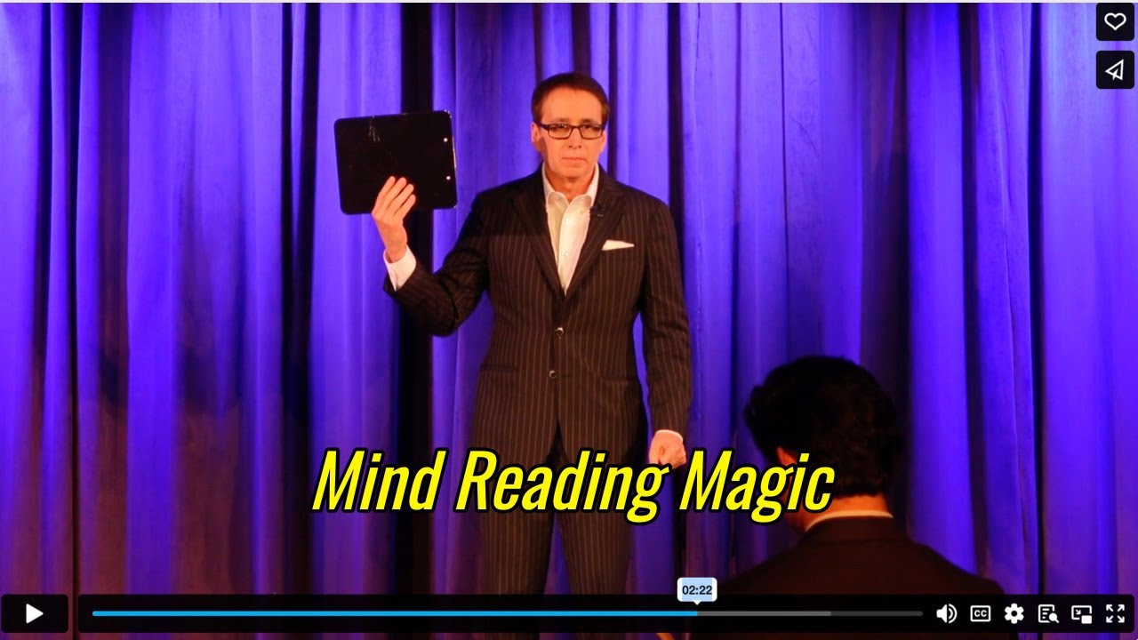 Unbelievable Mind Reading at the World-Famous Magic Castle