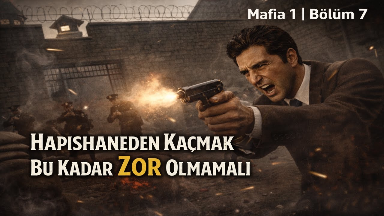 Hapishaneden Kaçmak Bu Kadar Zor Olmamalı… | Mafia 1 Bölüm 7