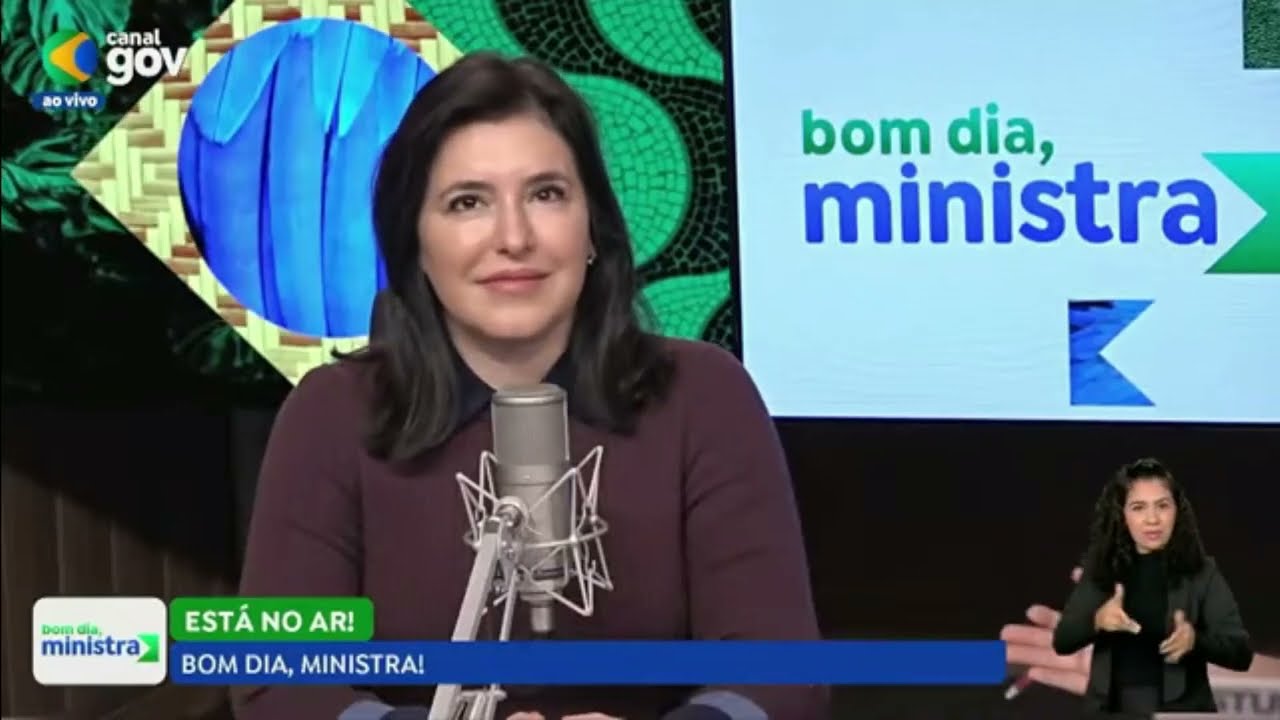 Simone Tebet é a convidada do Bom Dia, Ministra