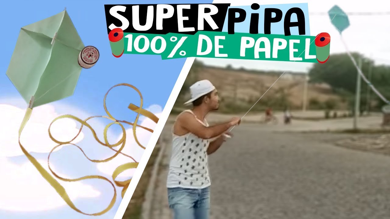 🔷 TUTORIAL PIPA DE PAPEL  Muito RESISTENTE para COMBATES