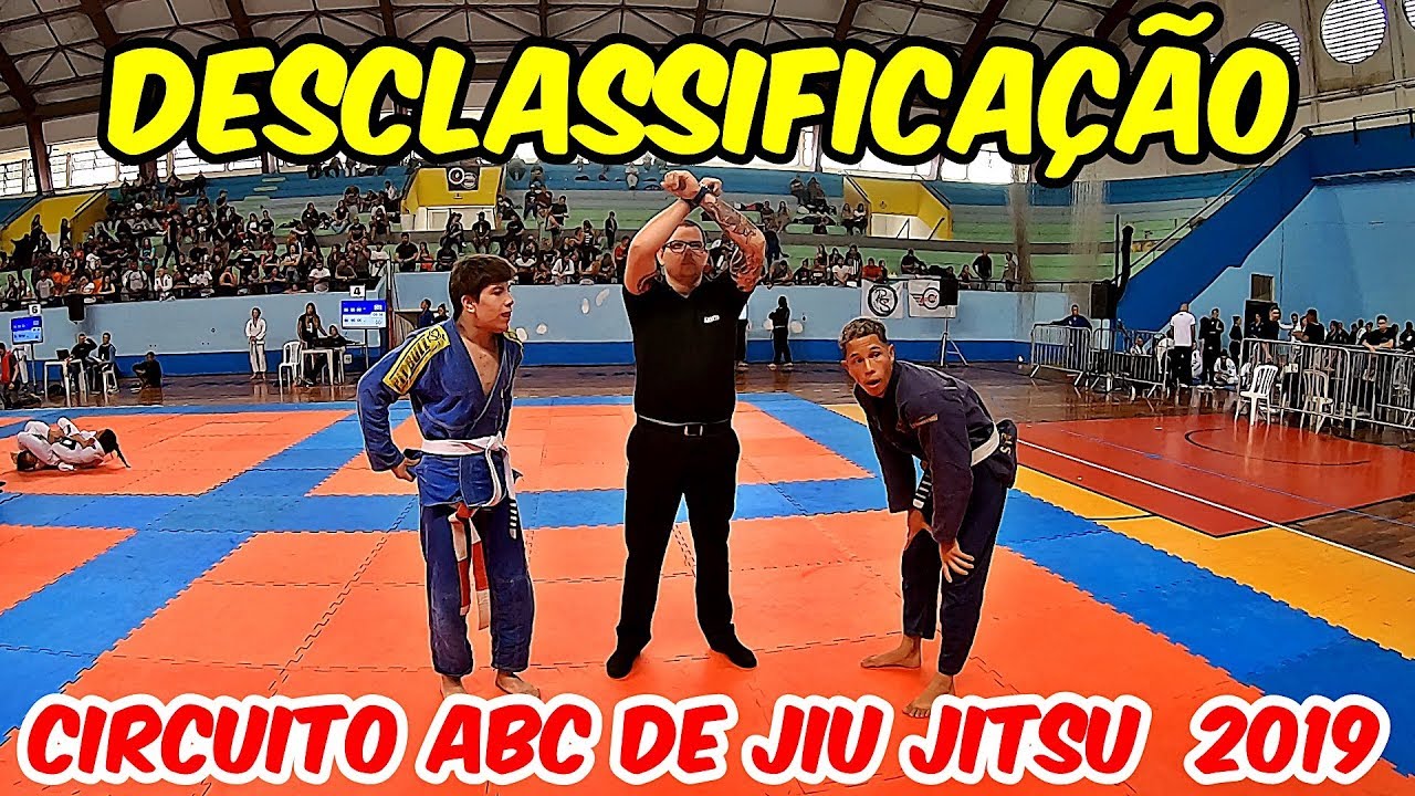 Desclassifica&ccedil;&atilde;o - Jiu Jitsu - Faixa Branca  - Circuito ABC de Jiu Jitsu 2019