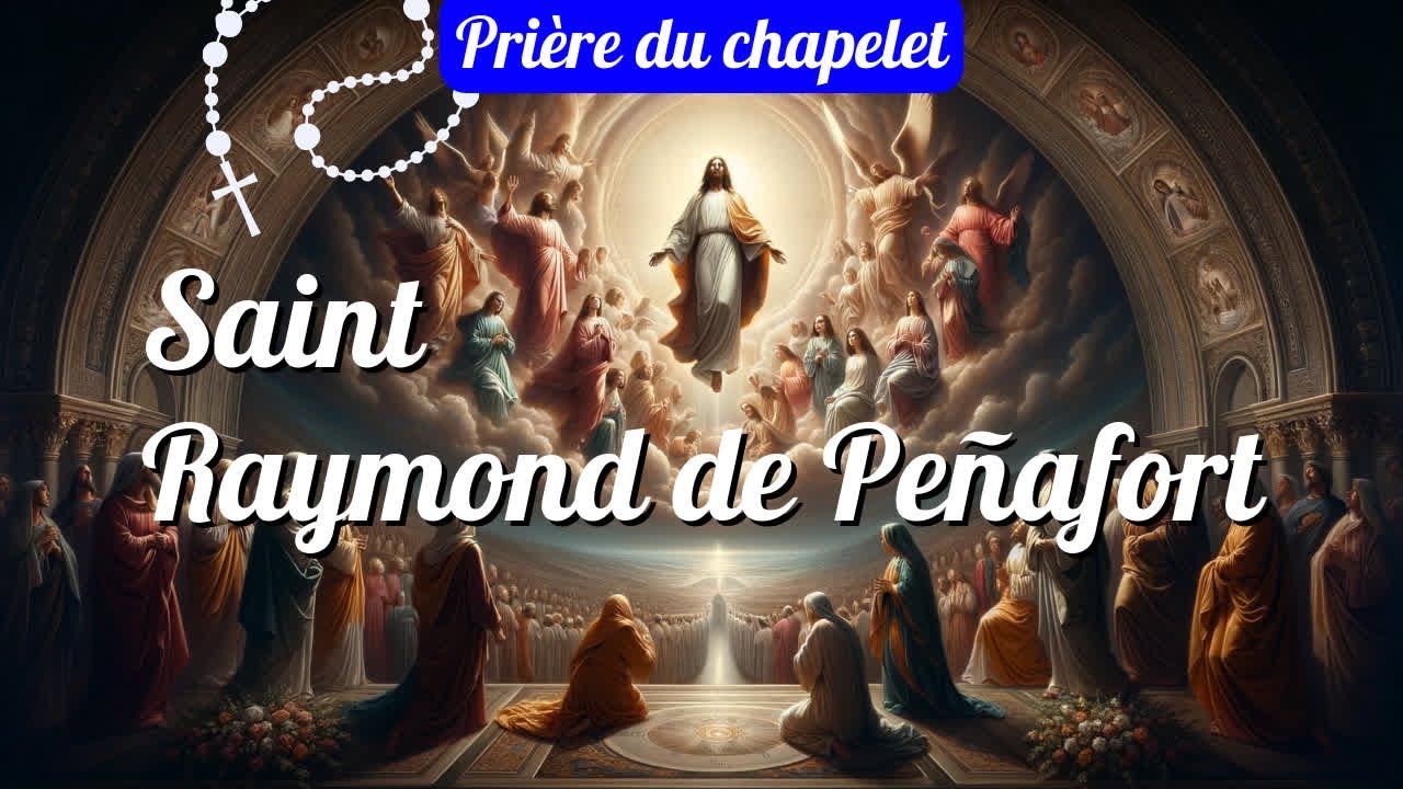 Chapelet Saint Raymond de Peñafort : Pour la Foi et le Service #priere #chapelet #rosaire
