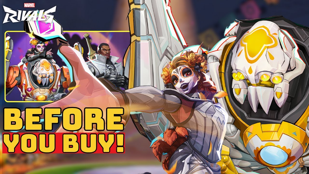Peni Parker Skeleton Skin Showcase | Before You Buy - Marvel Rivals