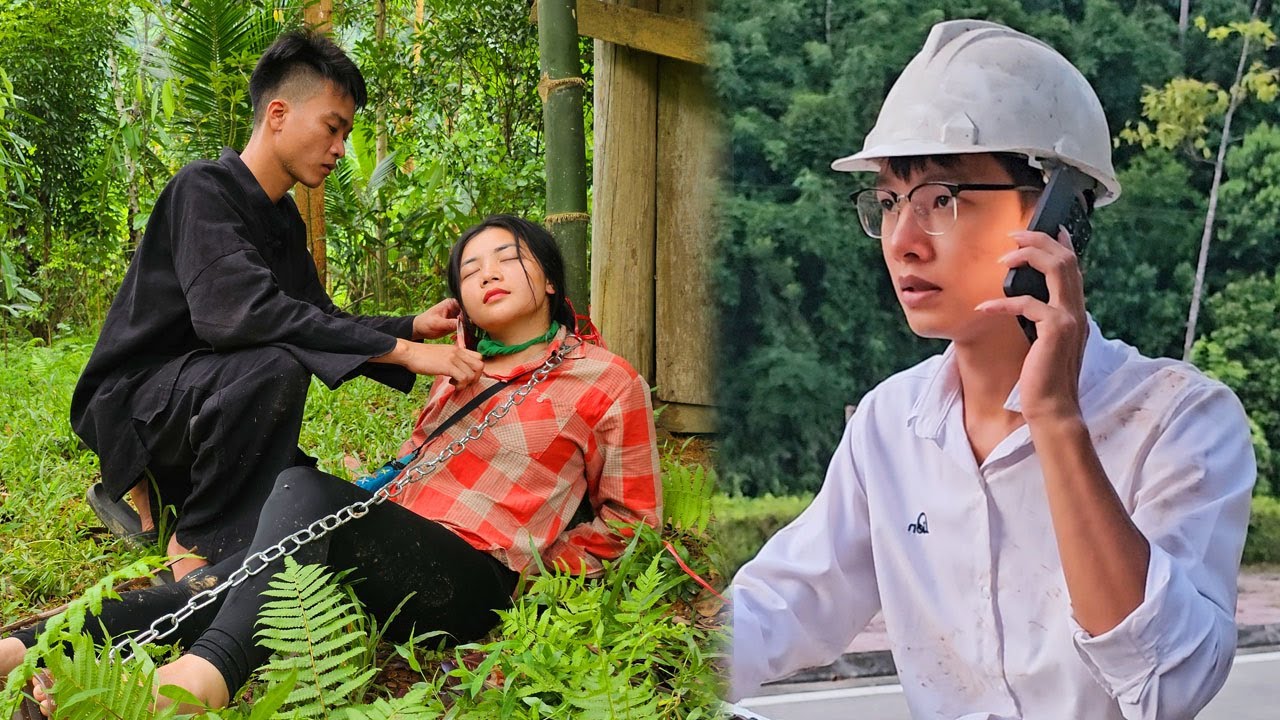 The kind engineer called the police to save the poor single girl. Everything was very urgent