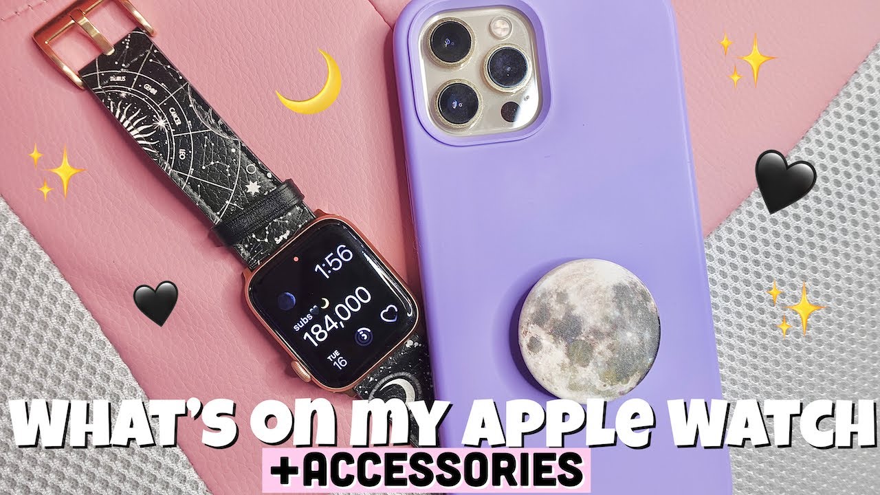 WHATS ON MY APPLE WATCH✨💜🌙