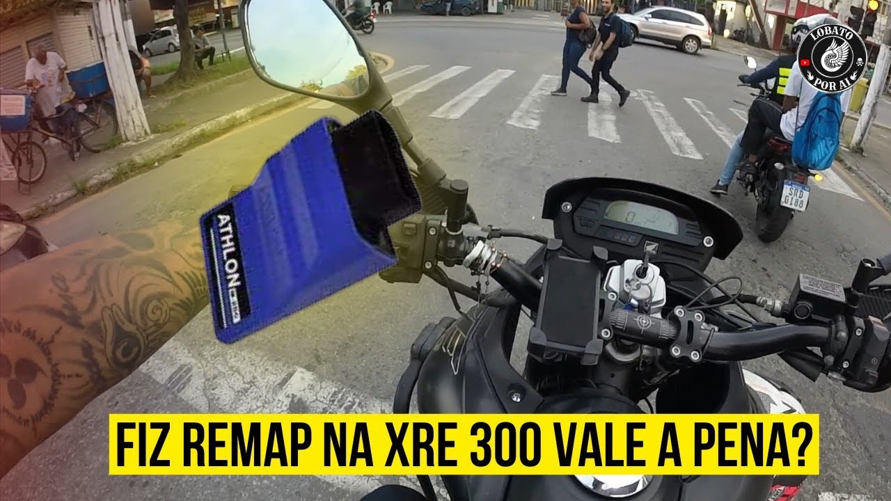 REMAP NA XRE 300, RECOMENDO DEMAIS!