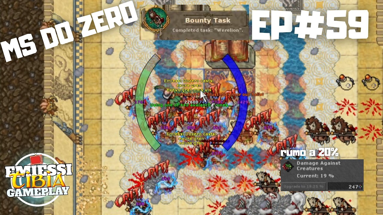 EP 59 - 19% damage - falta pouco para atingir a meta