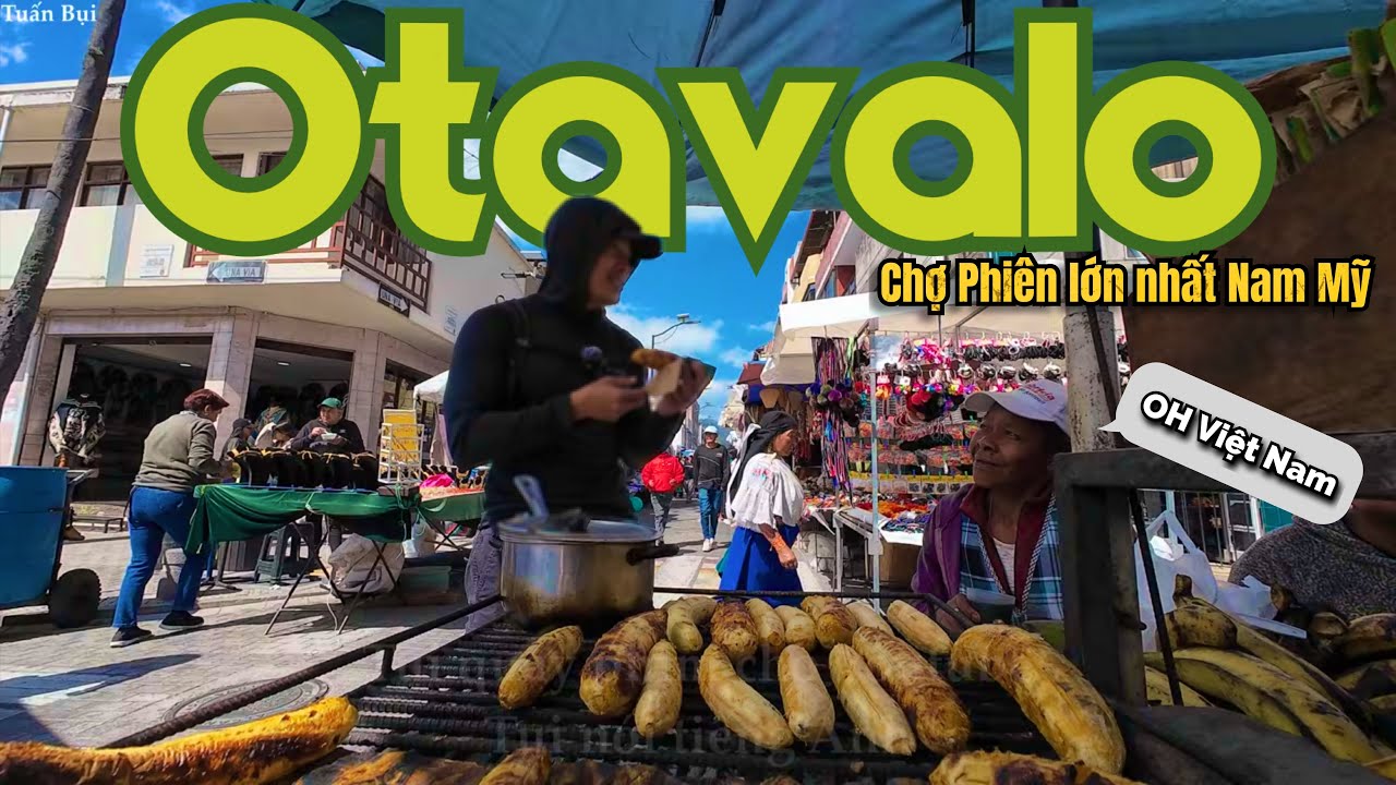 🇪🇨 Otavalo Market - the WORLD FAMOUS Indigenous Market in OTAVALO (near Cotacachi Ecuador)