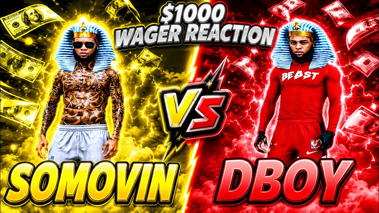 SoMovin Wagered Dboy & JGoated For $1000 In One Of The BEST NBA2K21 WAGER All Year! 😱 *MUST SEE*