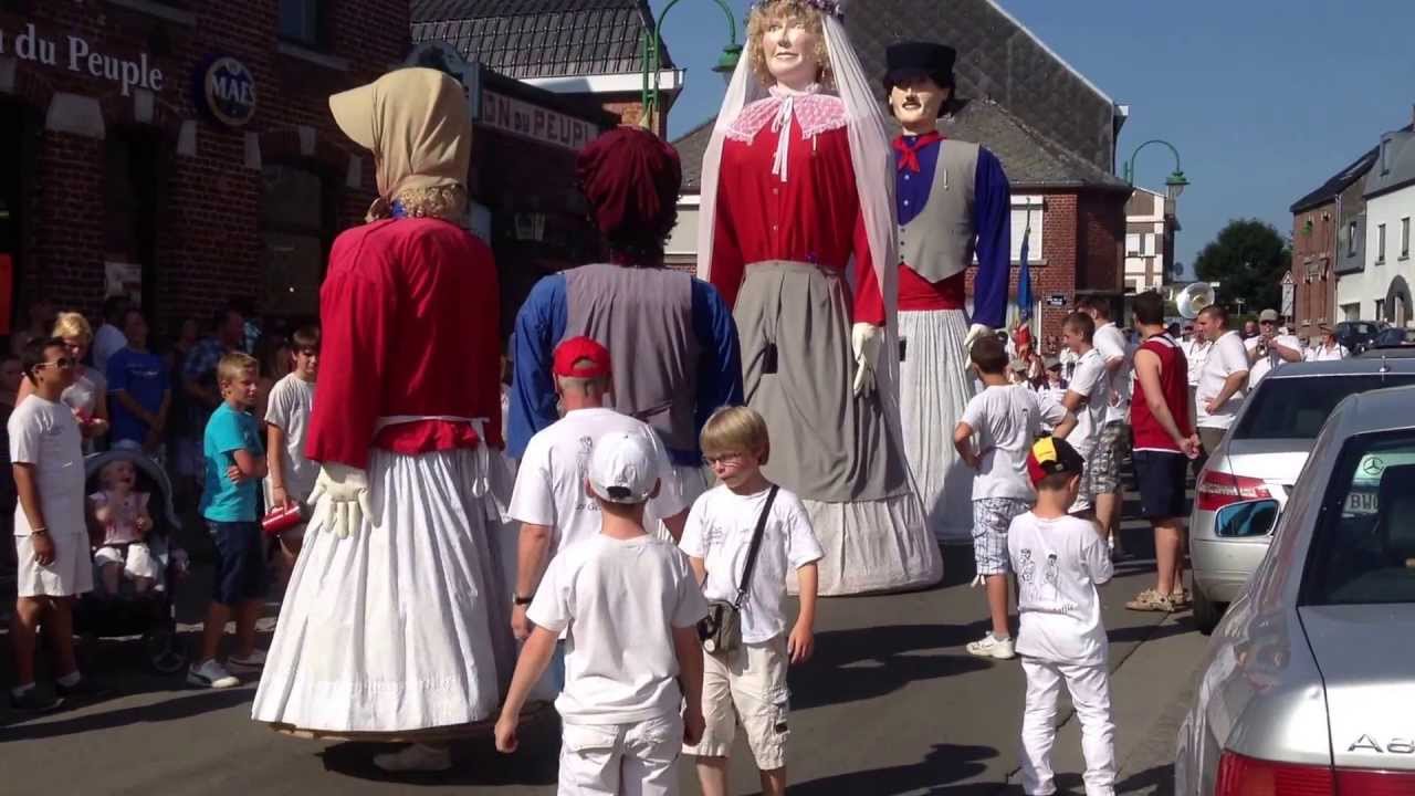 Les Géants de Maffle - Ducasse de Maffle 2013 ( Dimanche 21 Juillet 2013 )