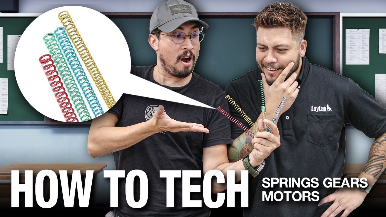 How to Tech - Airsoft 101: Springs, Gears, and Motors...oh my!
