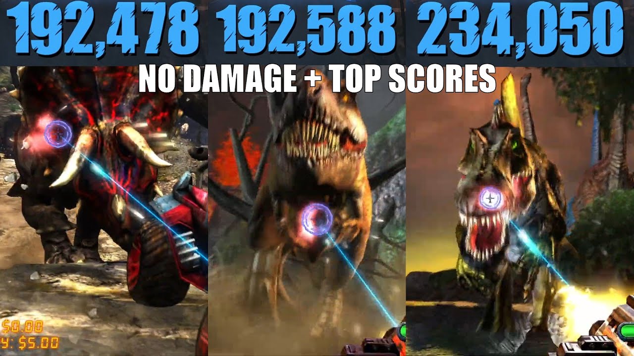 Jurassic Park Arcade (No Damage and High Score)