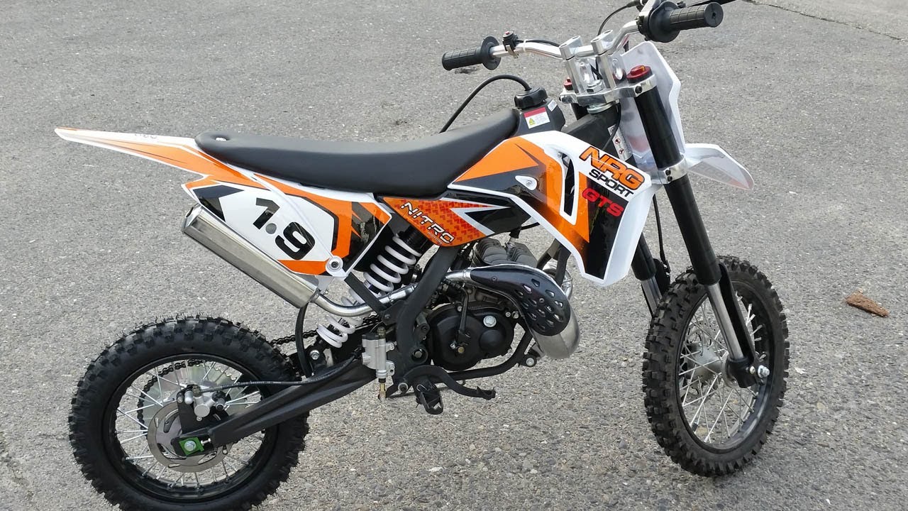 Fastest 50cc Pit Bike - NRG 50 GTS - KTM REPLICA from Nitro Motors