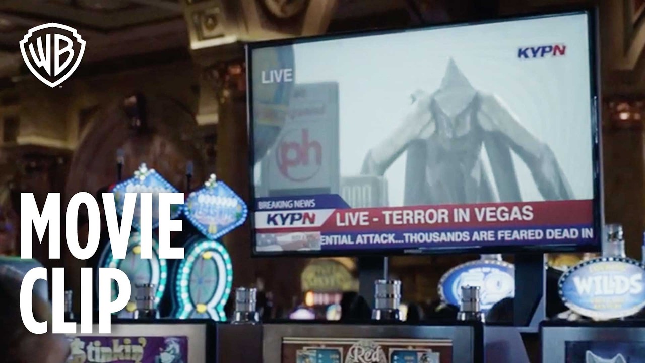 Godzilla | Terror in Vegas, MUTO Destroys The City | Movie Clip | Warner Bros. Entertainment