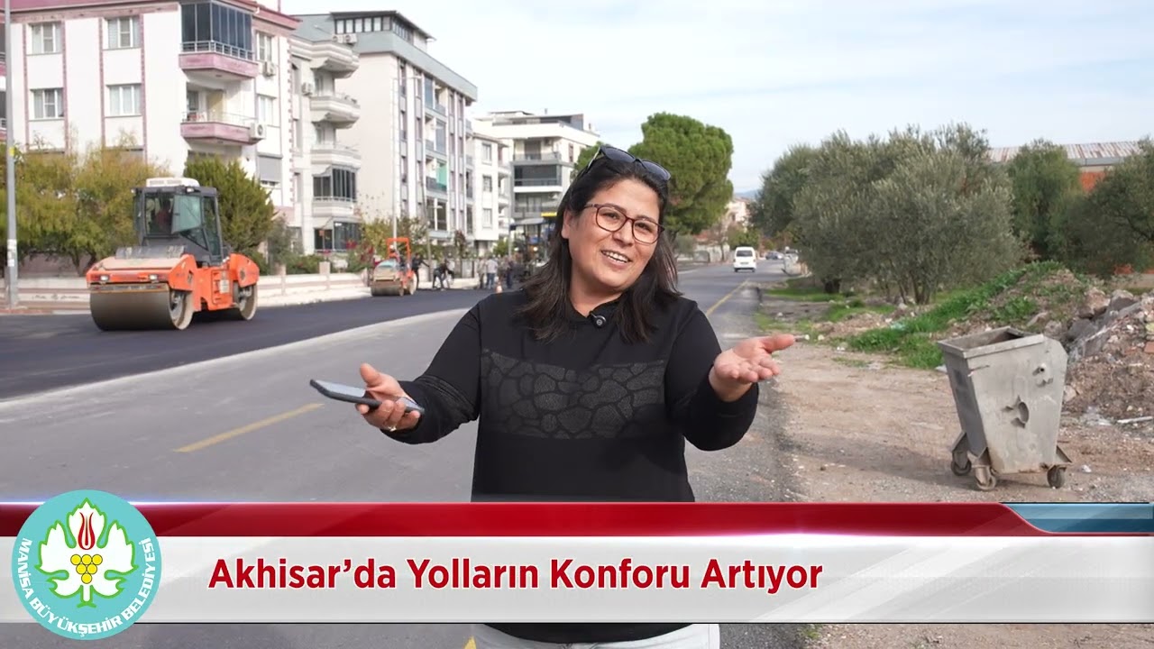 Akhisar’da Yolların Konforu Artıyor