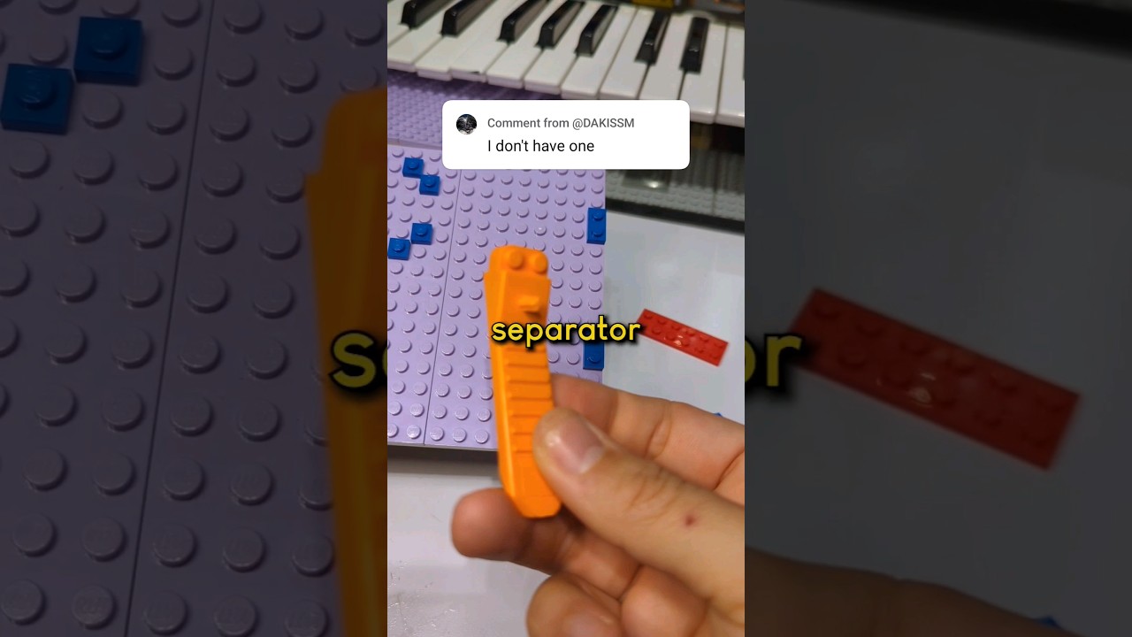 Another LEGO Separator Trick #lego #legos #legotips #legomoc #afol #toys #legoaddict #play
