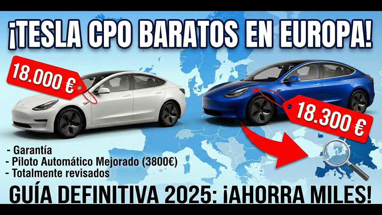 Cómo encontrar el TESLA CPO más BARATO de Europa