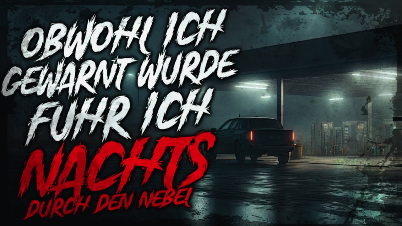 Ich fuhr nachts durch den Nebel | Creepypasta german Creepypasta Deutsch [Horror Hörbuch]