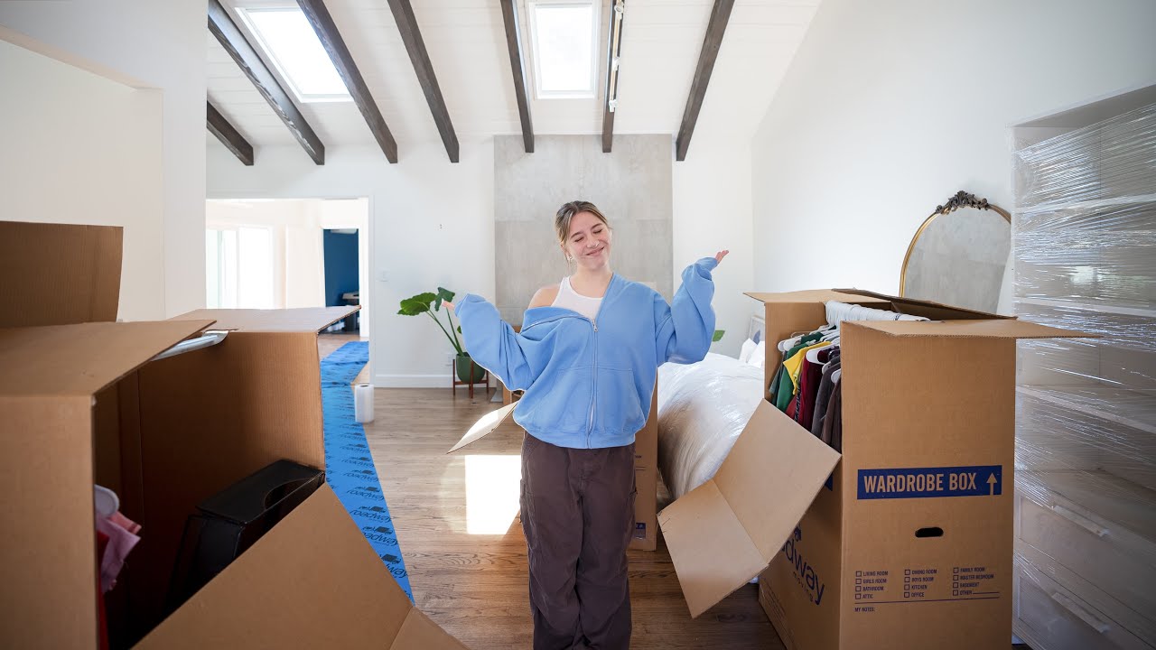 MOVING INTO MY NEW HOME