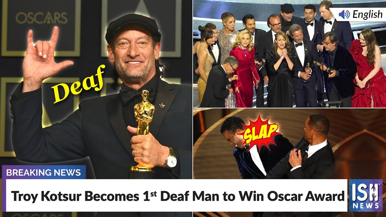 Troy Kotsur Becomes 1st Deaf Man to Win Oscar Award  | ISH News