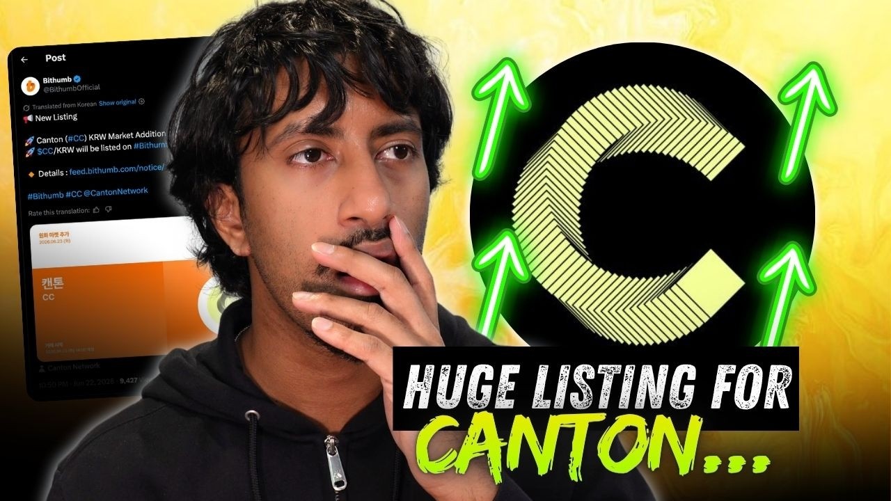 Canton Network $CC выходит на крупную биржу! (Не пропустите)