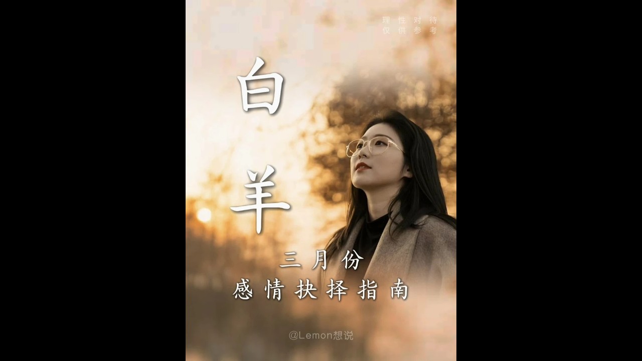 白羊 - 感情指南_明明你也想我吧_ #白羊座 #星座解析