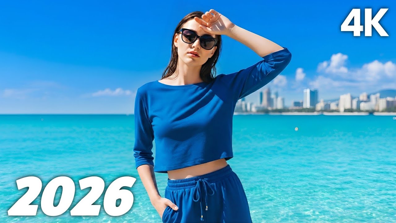 Deep House Mix 2026 🌊 Chill Tropical Relaxing Vibes 4K UHD | Deep Club